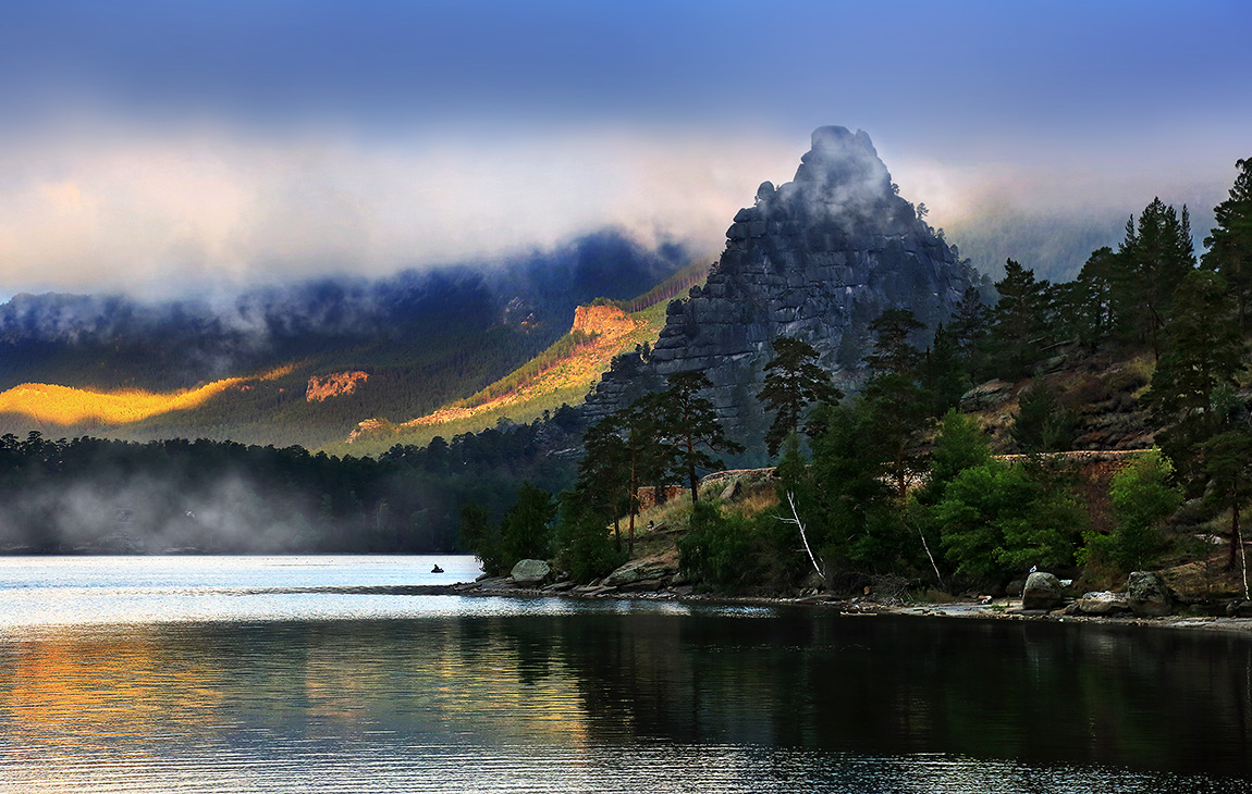 Borovoe lake in summer